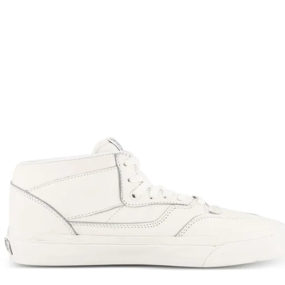 Vans Half Cab 33 DX Vintage Leather in White & Grey UK 8 EUR 42 Men's US 9.0 - Picture 5 of 16